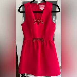 Kate Spade bow detail cocktail dress